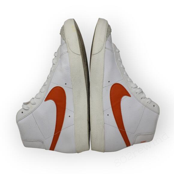 Men10.5 NIKE Blazer Mid '77 Vintage 'White Mantra Orange' EUR44.5 BQ6806-110 - Picture 2 of 15